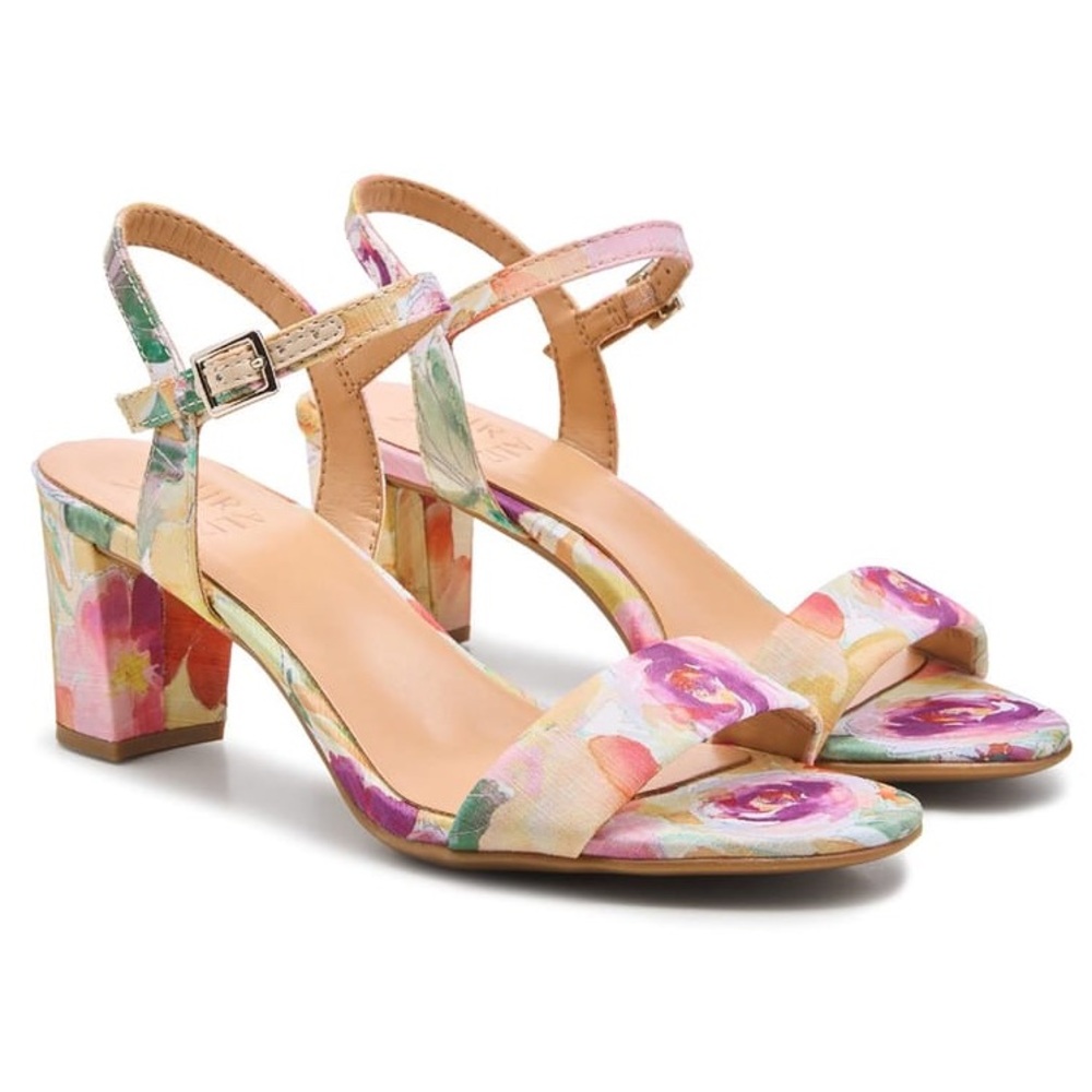 Naturalizer Bristol Floral Dress Sandal size 8 1/2 wide